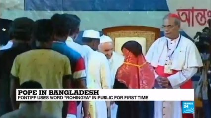 Rohingya Crisis: Pope uses word ''Rohingya'' in public for first time on Asia trip