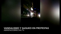 HONDURAS: VANDALISMO Y SAQUEO EN PROTESTAS (3)