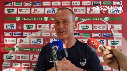 Concarneau - Brest : Conférence de presse d'avant-match
