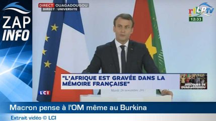 Zap : la nouvelle phrase de Macron sur l'OM !
