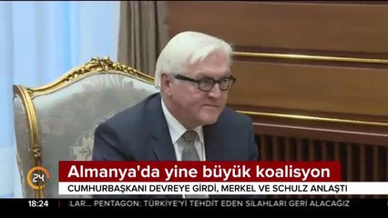 Almanya'da yine büyük koalisyon