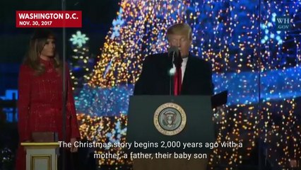 Download Video: Trump delivers Christmas message to America and the world