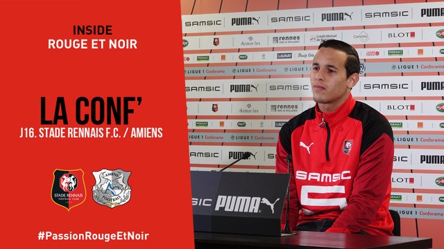 J16. Stade Rennais F.C. / Amiens : La conf' de Mehdi Zeffane