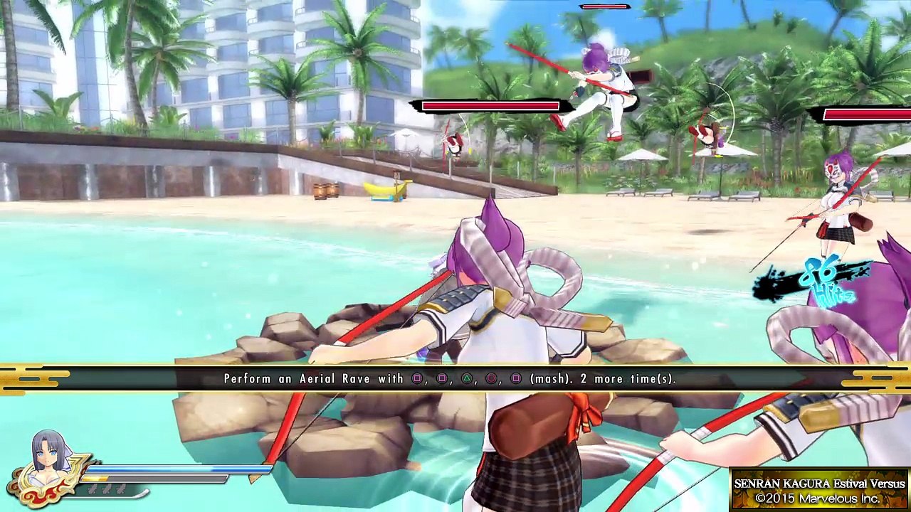 SENRAN KAGURA ESTIVAL VERSUS Yumi Gameplay 1