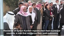 Syria: Kurds vote in local elections
