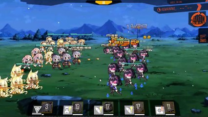 소녀전선] 3 4N (3 4전역 야간전) 흑속탄 파밍 맵클리어 공략