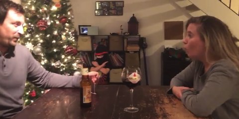 Tiny Ninja Steals the Show as Parents Perfectly Whistle Christmas Classic