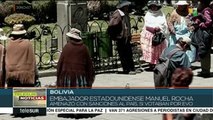 Bolivia: gob. y Congreso rechazan injerencia de Estados Unidos