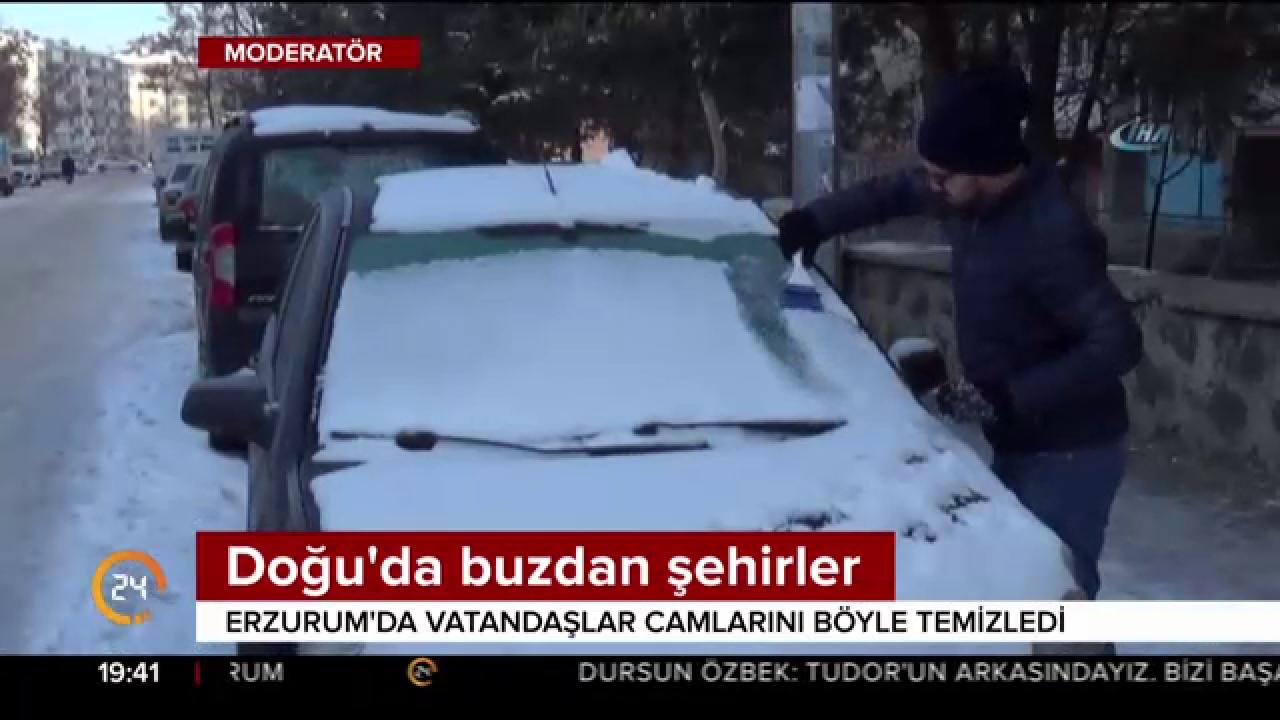 Doğu'da buzdan şehirler