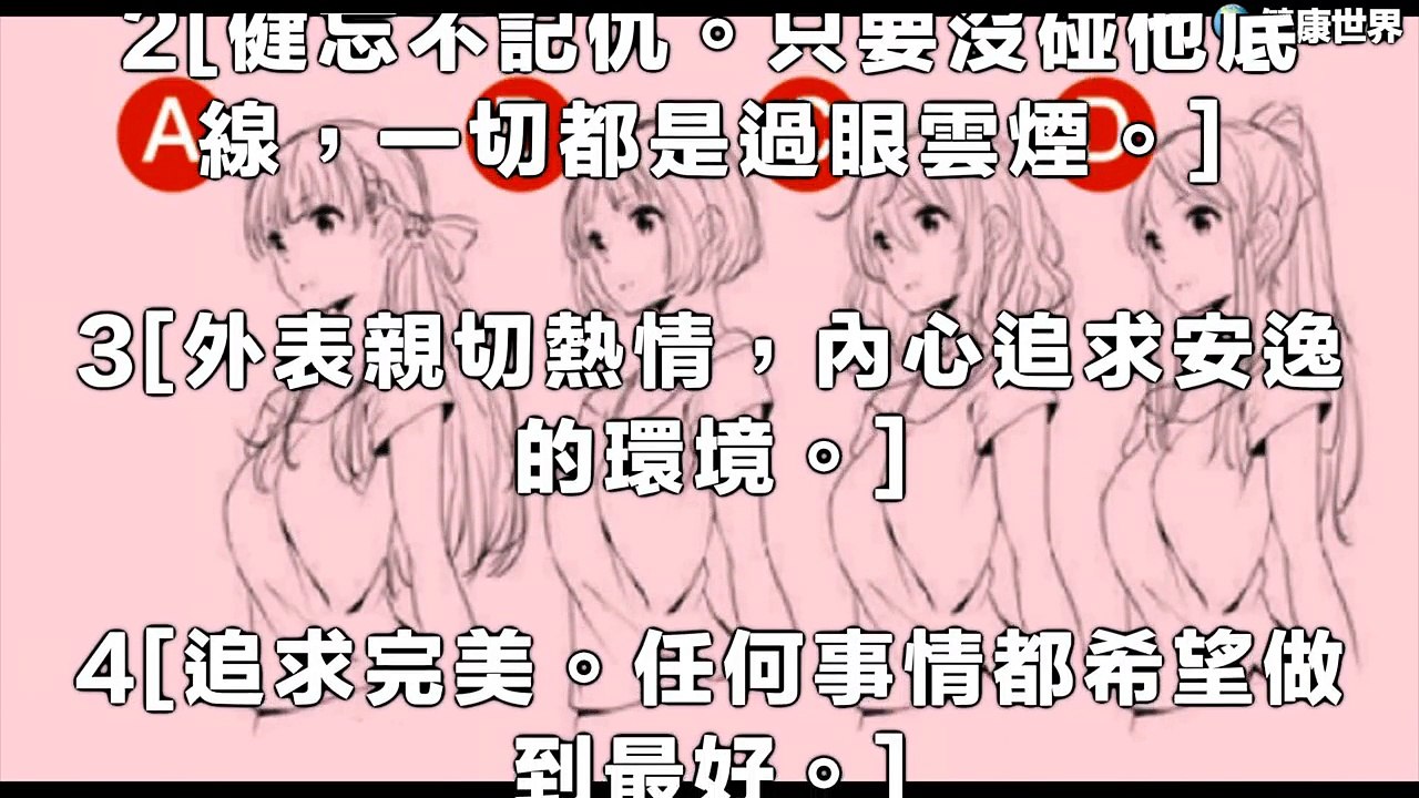 臉都一樣，你喜歡哪個？測你給人的印象如何？