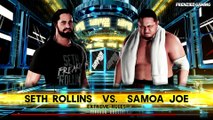 WWE 2K18 Seth Rollins Vs Samoa Joe Extreme Rules Match