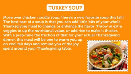 Rethinking Thanksgiving Leftovers