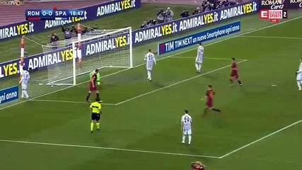 Edin Dzeko Goal HD - AS Roma	1-0	Spal 01.12.2017