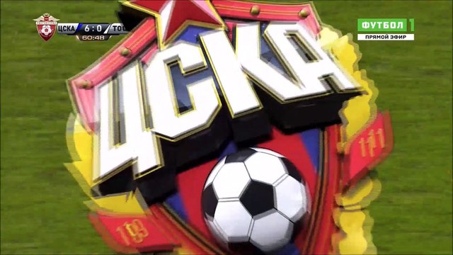 6-0 Pontus Wernbloom Goal Russia Premier Liga - 01.12.2017 CSKA Moscow 6-0 FK Tosno