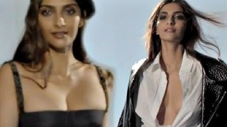 Sonam Kapoor Hot Cleavage Show For Vogue Photoshoot 2017