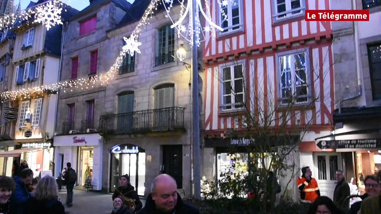 Quimper. C’est parti pour les illuminations de Noël
