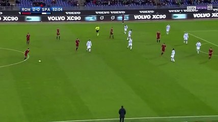 Lorenzo Pellegrini GOAL HD - AS Roma 3-0	Spal 01.12.2017