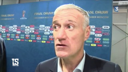 Mondial 2018 : Didier Deschamps et Corentin Tolisso réagissent au tirage des groupes