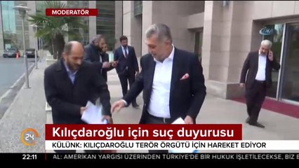 Kılıçdaroğlu için suç duyurusu