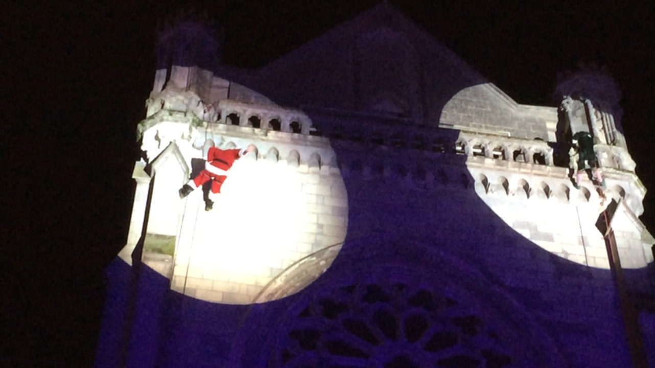 Illuminations pour le lancement des animations de Noël