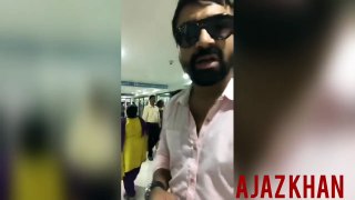 Ajaz Khan Message For Chief Of MIM Asaduddin Owaisi {Today}