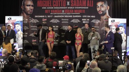 Miguel Cotto vs Sadam Ali - Weigh In
