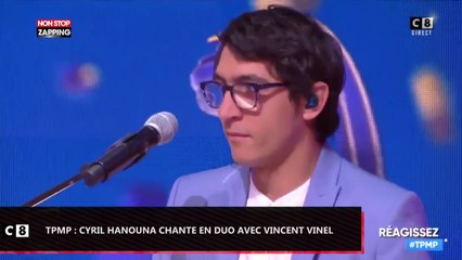 TPMP : Cyril Hanouna chante en duo avec Vincent Vinel (vidéo)
