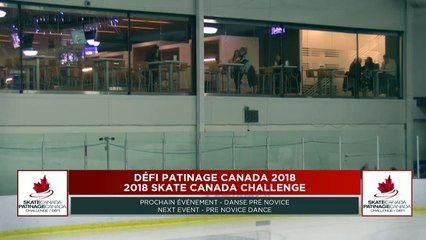 Pre-Novice Ice Dance / Danse sur glace: #Challenge18 #Défi18