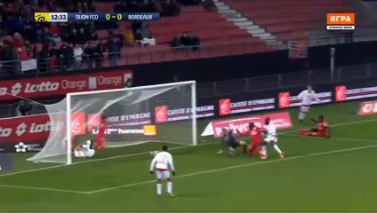Résumé Dijon vs Bordeaux  But Jonathan Cafu 0-1