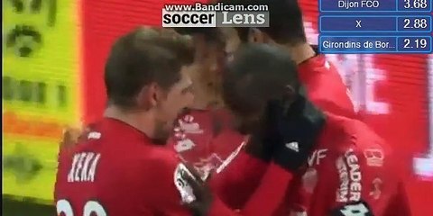 Cedric Yambere Goal HD - Dijon 1-1 Bordeaux 01.12.2017