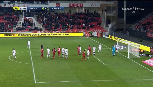 Fabian Klos Goal HD - Dijon	1-1	Bordeaux 01.12.2017