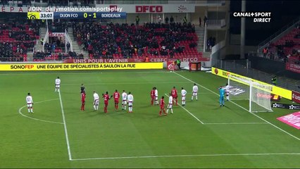 Cedric Yambere Goal HD - Dijon 1 - 1 Bordeaux - 01.12.2017 (Full Replay)