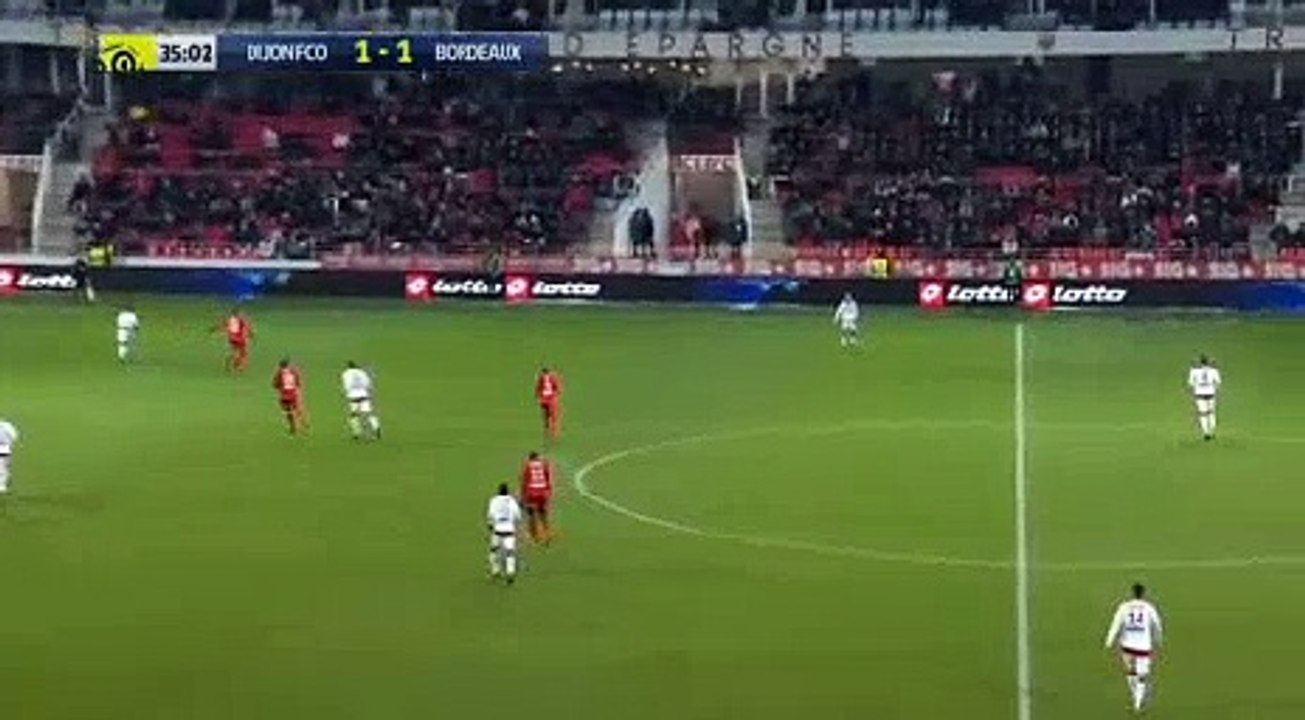 Dijon 1 - 2 Bordeaux 01/12/2017 Malcom Filipe Silva de Oliveira Super Goal 36' In Serie A HD Full Screen .
