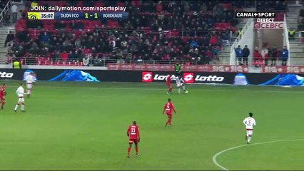 Malcom Goal HD - Dijon 1 - 2 Bordeaux - 01.12.2017 (Full Replay)