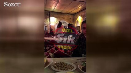Erhan Çelik yeni sevgilisiyle halay çekti!
