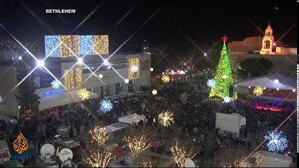 Israel's ethnic cleansing of native Christians in Bethlehem.