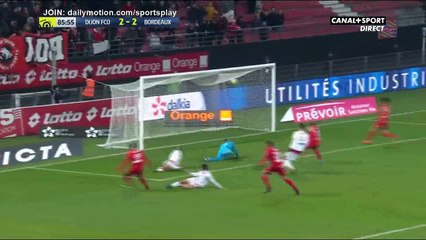 Wesley Said Goal HD - Dijon 3 - 2 Bordeaux - 01.12.2017 (Full Replay)