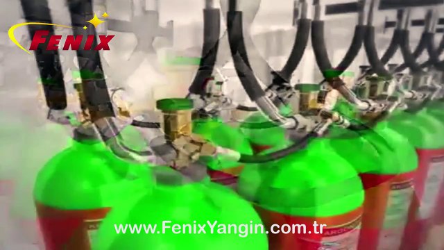Argon Gazlı Yangın Söndürme Sistemleri | FENİX YANGIN