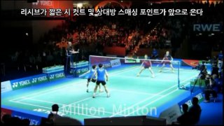 배드민턴 스매싱 리시브 이렇게 연습하자 (feat.이용대 유연성 Lee Yong dae Yoo )How to play receive Badminton smash?