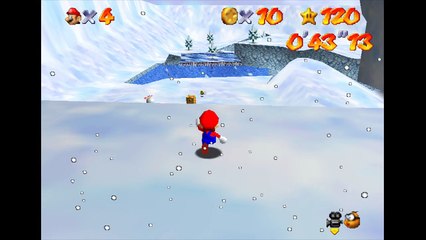 Snowman's Land Slide Kick to Red Coin