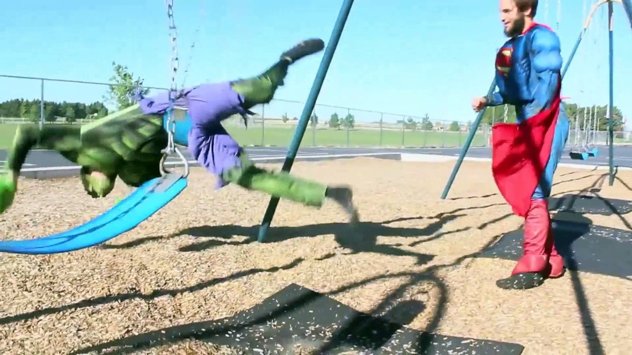 Superman vs The Incredible Hulk - Real Life Superhero Battle! Death Match | Superheroes | Spiderman | Superman | Frozen Elsa | Joker