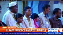 “La presencia de Dios hoy en día también se llama rohinyá”: papa Francisco desde Bangladesh