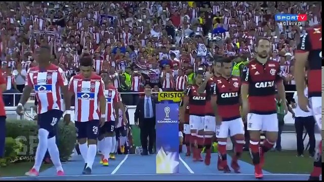 Junior Barranquilla 0 x 2 Flamengo - MENGÃO NA FINAL - Melhores Momentos - Sul-Americana 2017