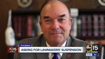 Some Arizona lawmakers are asking for sexual assault accusers to also be suspended