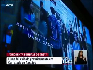 População de Carrazeda de Ansiães junta-se para ver as 50 Sombras de Grey