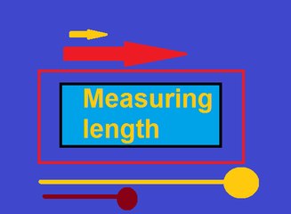Basic math in Urdu for kids grade 2 L 46,  measuring length