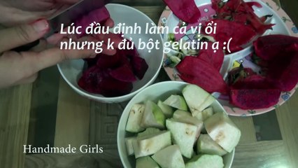 Handmade Girls- Cách làm kẹo dẻo Chíp chíp hoa quả( HOW MAKE TO MARSHMALLOW)