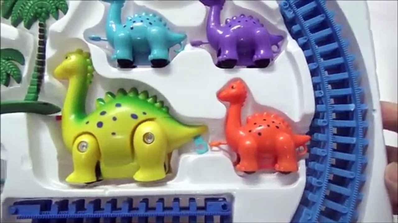 Dinosaur Train Toys Kids Video - Funny Track Set for Kids