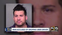 Uber passenger accused of groping female driver in Tempe
