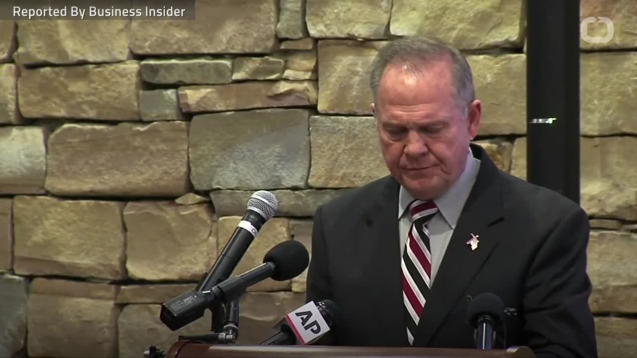 Trump tweets support for Roy Moore